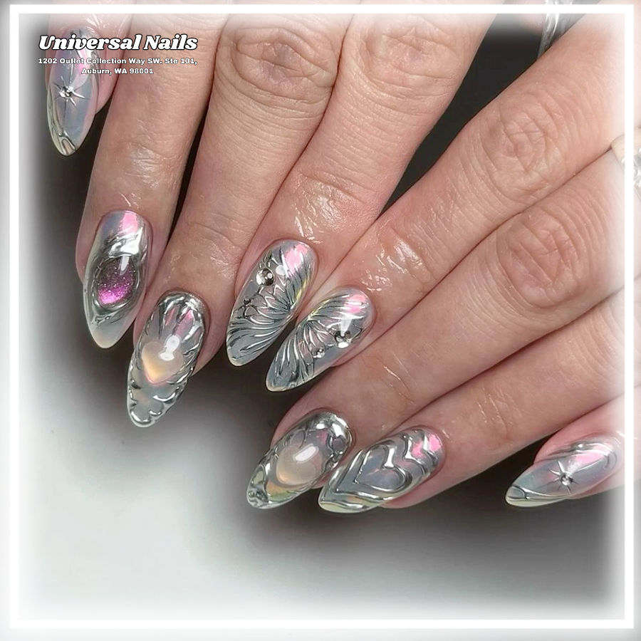 Amazing work at Universal Nails in Auburn, Washington, 98001
